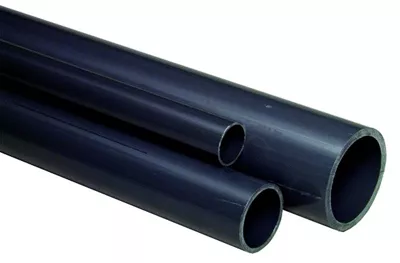 [PVPTUY16.5PN16] Tuyau de 5m PVC-U gris à bouts lisses SDR13.6 PN16 (16x1.2mm)