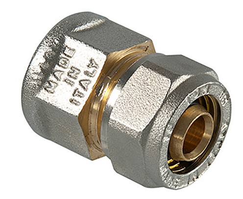 [PEXCRAC16-12F] PEX à compression raccord BSP Femelle (16mm x 1/2")
