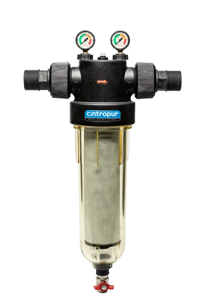 [CINNW500] Cintropur NW500 - 2" - 1 tamis filtrant 25µ + 2 manomètres + vanne de purge + clé inclus
