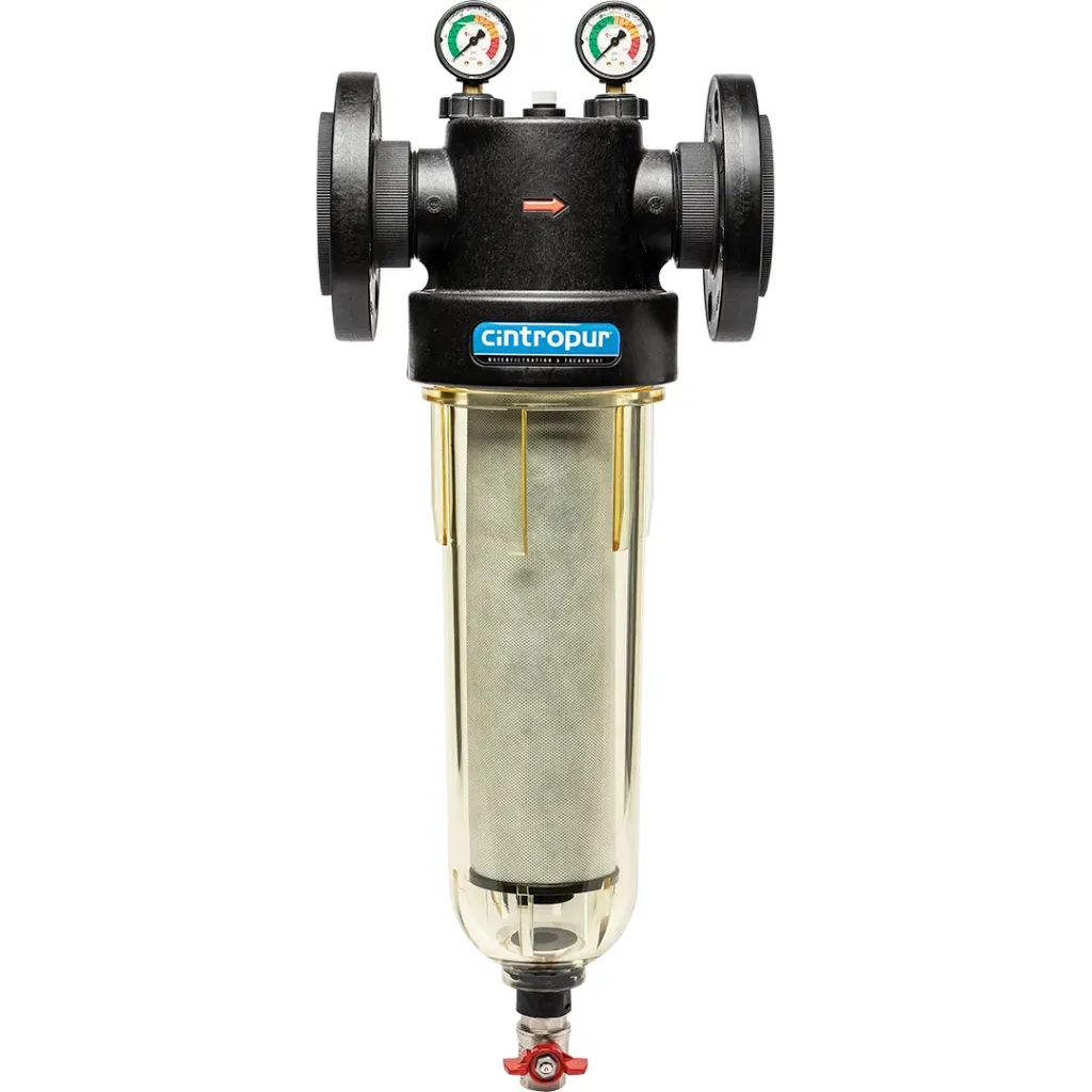 [CINNW800] Cintropur NW800 - DN80 - 1 tamis filtrant 25µ + 2 manomètres + vanne de purge + clé inclus
