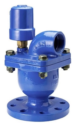 [AVV3F2] Ventouse AVK D050C en fonte, 3 fonctions, eau potable,  filetée 2''