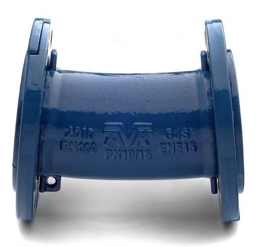 Coude en fonte 22° à brides mobiles