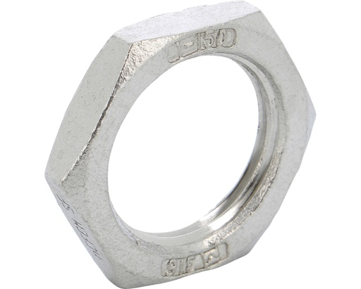 Ecrou hexagonal inox BSP CF8M PN20