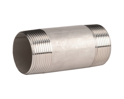 Mamelon long 100mm BSP Inox 316 PN20
