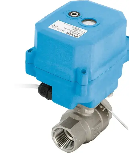 715XS 2-wire stainless steel motorized ball valve