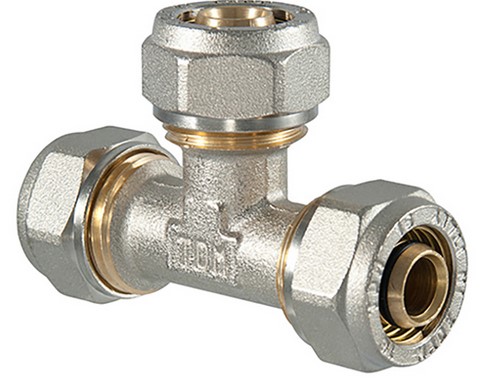 PEX à compression té