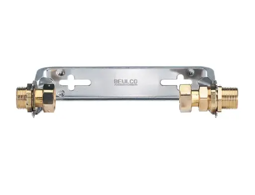 Support compteur Beulco en inox, hauteur fixe