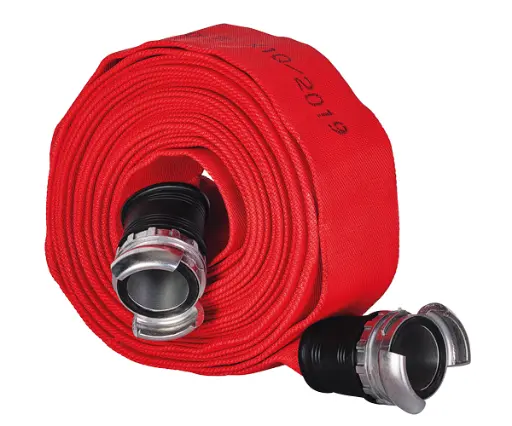 DSP fire hose -40 to 100°C burst pressure: 50 bar. Long service life
