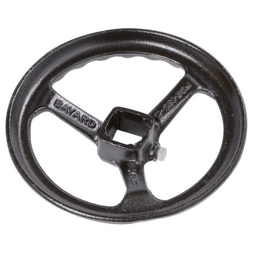 Bayard handwheel for gate valve