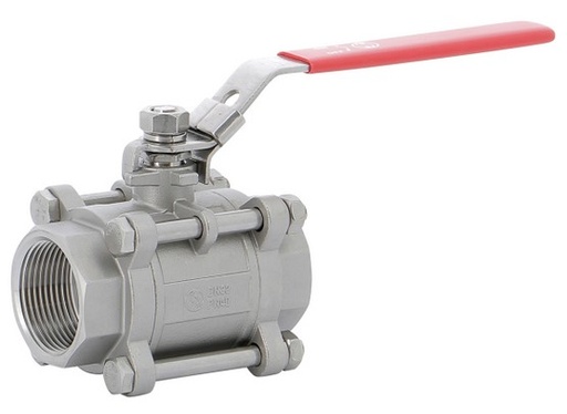 Vanne à boule 3 pièces FF inox 316 BSP - 790