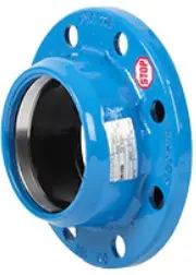 Major Stop Bayard restrained flange adaptor for PVC/PE pipe