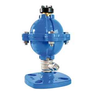 [BAV1F40/65] Ventouse Ventair Bayard en fonte, 1 fonction, eau potable, DN40 à 65 PN16 avec robinet d'arrêt