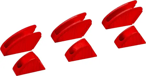 Machoires de protection (3 paires) pour pince clé à bec parallèle Knipex 86 XX XXX