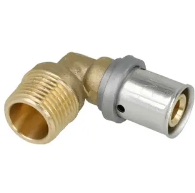 PEX à sertir (TH/U) coude 90° BSP Mâle
