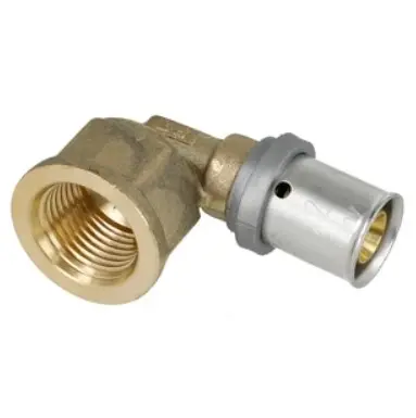PEX à sertir (TH/U) coude 90° BSP Femelle