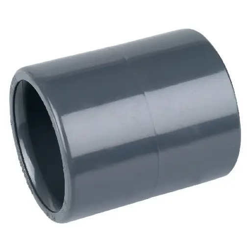 Manchon à coller PVC-U gris 16bar