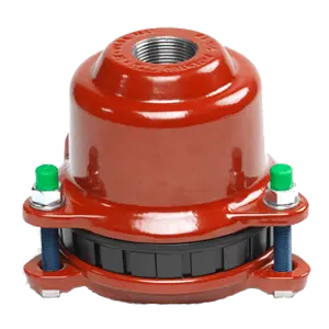 WAGA GF verrouillé fileté 3207 rouge PN16 large tolérence - Boulons A2- Joints EPDM