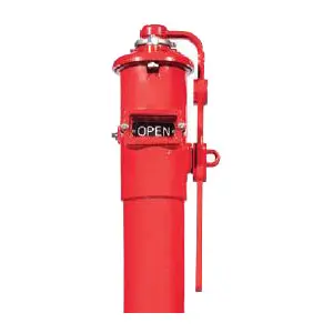 [BAPIV] Poteau indicateur vertical UL/FM type A pour vanne anti-incendie