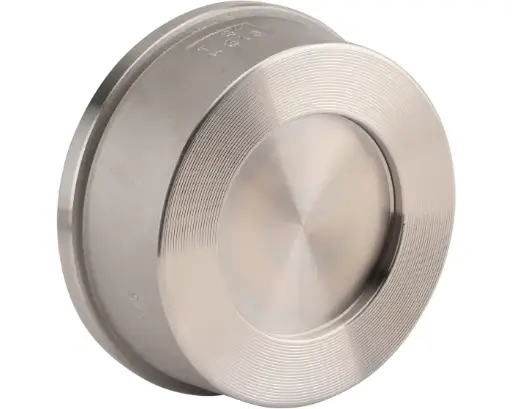 Clapet anti-retour à disque et ressort 390 en inox 316 40bar EN558