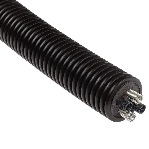 Tuyau Terrendis isolé Pompe à Chaleur : 2x Tuyau annelé inox 32mm + 2x Gaine 32mm